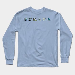 Stocksom Blue 9- Strata Long Sleeve T-Shirt